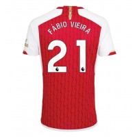 Arsenal Fabio Vieira #21 Replica Home Shirt 2023-24 Short Sleeve